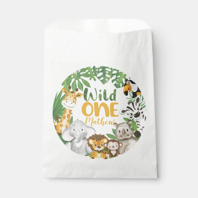 Sacolinha Selvagem de Safari Wild ONE (Frente)