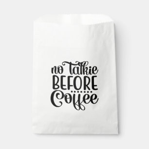 Sacolinha Sem Talkie Antes Do Café.