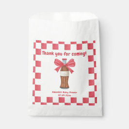 Sacolinha She is Ready to Pop Soda Bottle Baby Shower