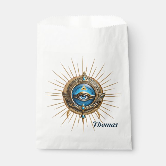 Sacolinha Símbolo do olho do Egito, (Frente)