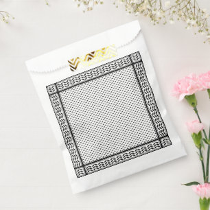 Sacolinha Símbolo Keffiyeh do Padrão de Resistência Palestin