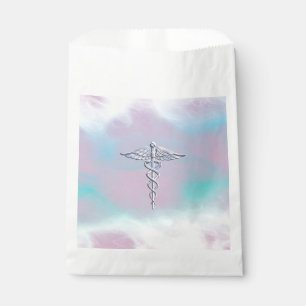 Sacolinha Símbolo Médico de Caduceus no Decor da Mãe Pér