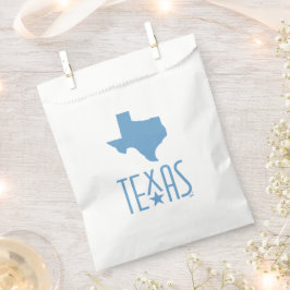 Sacolinha Símbolos do Texas, estado do Texas, azul