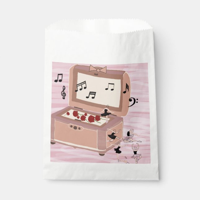 Sacolinha Sinfonia Ballerina em caixa - Arte Ballerina (Frente)