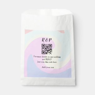 Sacolinha site de casamento rsvp q r código adicionar nome t