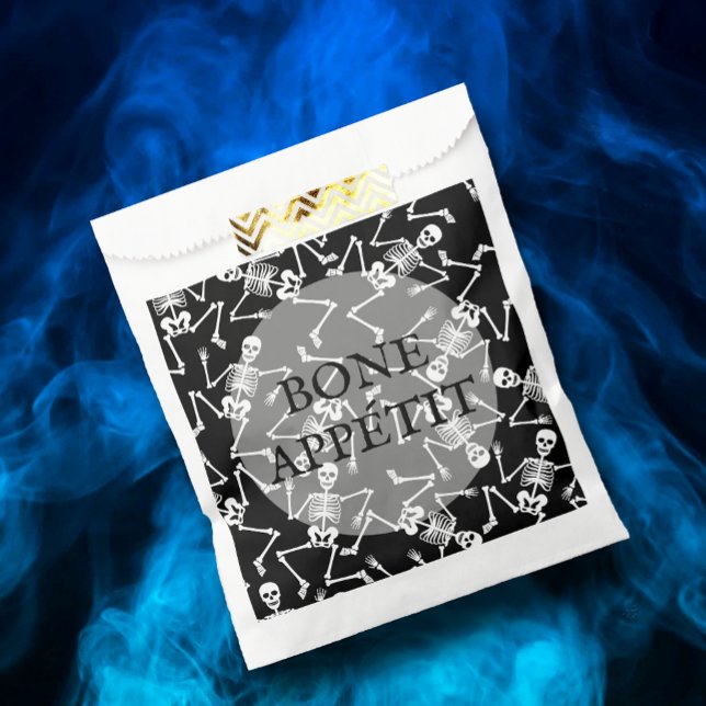 Sacolinha Skeletons Halloween (Criador carregado)