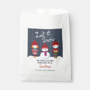 Sacolinha Snowman Winter Wonderland