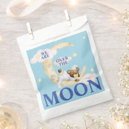 Sacolinha Sobre o Chá de fraldas do Moon Boy Favor Bag