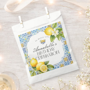 Sacolinha Sobremesa de Festa de aniversário da Costa do Amal