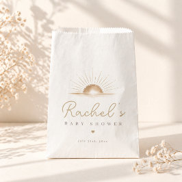 Sacolinha Sol Neutro Minimal Boho de Chuva Obrigada