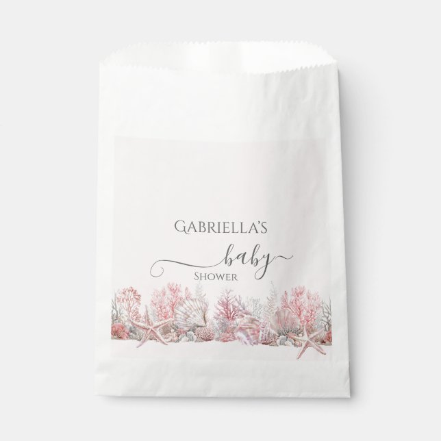 Sacolinha Sonho sob o Chá de fraldas do mar (Frente)