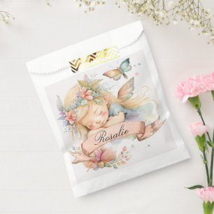 Sacolinha Sonhos De Sweet Floral Whimsical Dormindo Moça De 