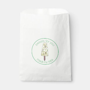 Sacolinha Sorvete de Comida índia Kulfi Qulfi congelado