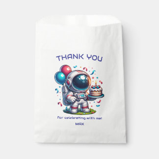Sacolinha  Space Explorer Astronaut Birthday Favor Bag
