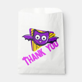 Sacolinha Spooktacular Bats Thank You Gift Bags