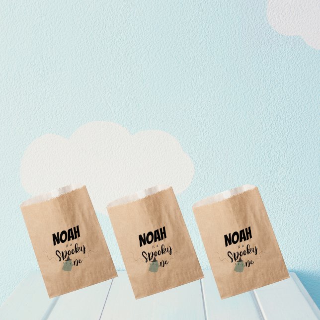 Sacolinha Spooky One | primeiro aniversario de Halloween | A (Criador carregado)