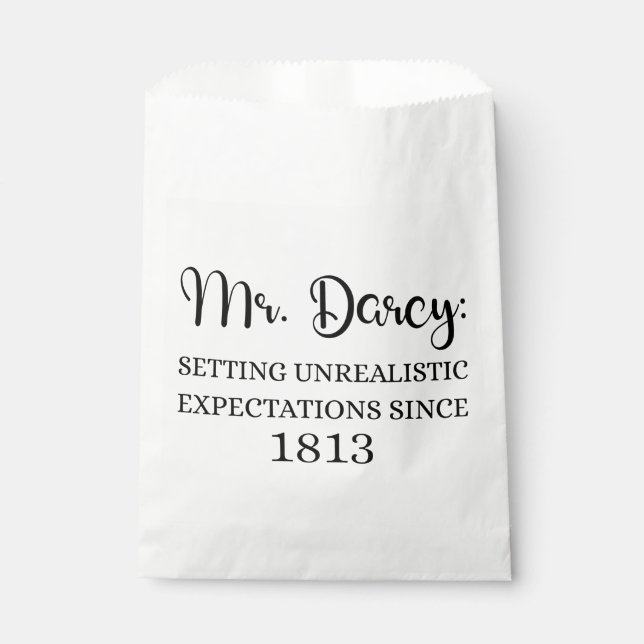 Sacolinha Sr. Darcy: Expectativas Irrealistas Desde 1813 I (Frente)