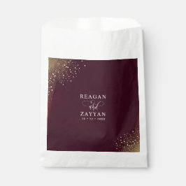 Sacolinha Starry Night Deep Crimson Weding