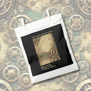 Sacolinha Steampunk Victorian Gearwork obrigado