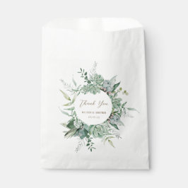 Sacolinha Suculent Garden Wedding Favor Bag
