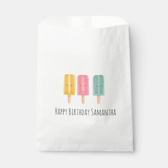 Sacolinha Summer Ice Cream Sticks (Frente)