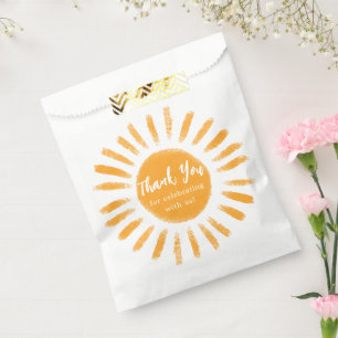 Sacolinha Sun Boho Sunshine Chá de fraldas Favor