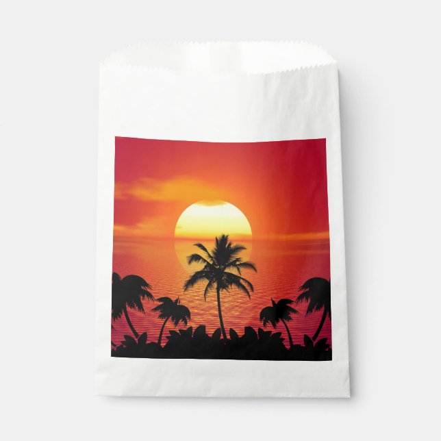 Sacolinha Sunset tropical (Frente)
