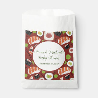 Sacolinha Sushi Chá de fraldas neutro por sexo