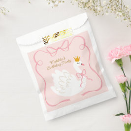 Sacolinha Swan Princess Birthday