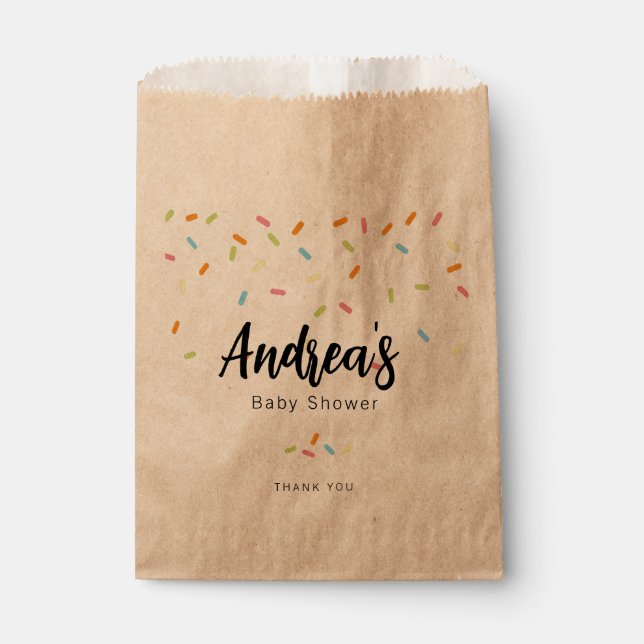 Sacolinha Sweet Baby Sprinkle (Frente)