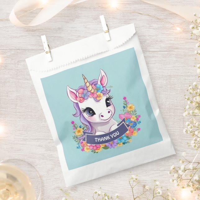 Sacolinha Sweet Magical Baby Unicorn (Cortado)
