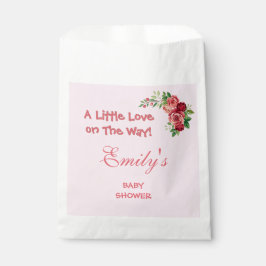 Sacolinha Sweet Pink Teddy Bear Baby Shower 