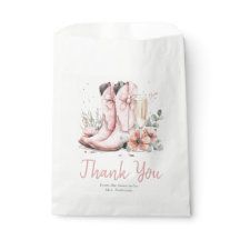 Taça de Champanhe e Botas Rosa para Chá de Noiva