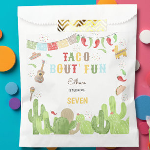 Sacolinha Taco sobre a divertida festa do aniversário mexica