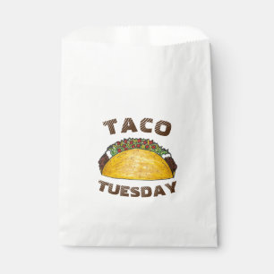 Sacolinha Taco Terça-feira Tex Mex Mexicano Comida Cinco de