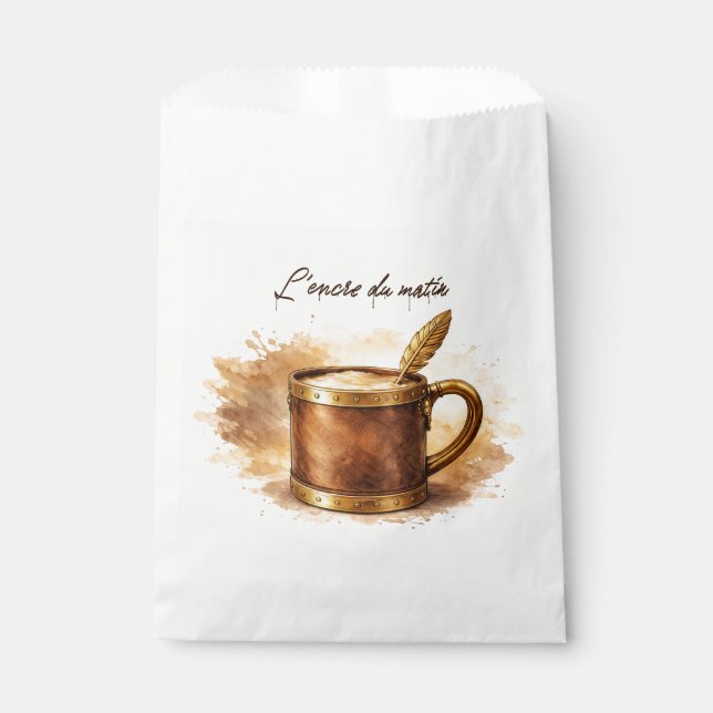 Sacolinha Tasse l'encre du matin (Frente)