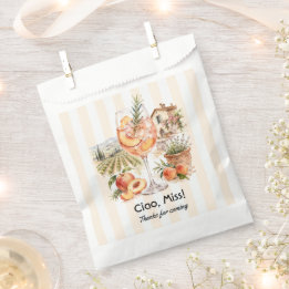 Sacolinha Tchau, Senhorita! Italian Peach Spritz Despedida d