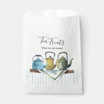 Tea Pote Farmhouse Decor Vintage Watercolor Napkin