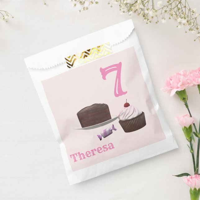 Sacolinha Teaparty Birthday Favor Bag (Criador carregado)