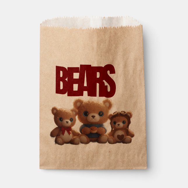 Sacolinha Teddy Bear PARTY BAG (Frente)