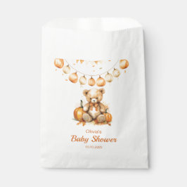 Sacolinha Teddy Bear Pumpkin Bprecoce Espera Chá de fraldas