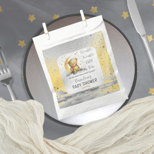 Sacolinha Teddy Bear Twinkle Twinkle Little Star Chá de fral