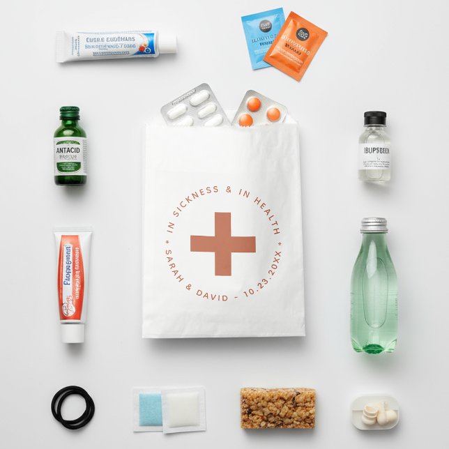 Sacolinha Terracotta Hangover Kit em Doença e Saúde (Criador carregado)