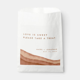 Sacolinha Terracotta Ombre | Favor B do Casamento Boho Minim