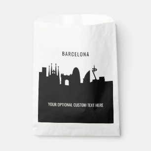 Sacolinha Texto personalizado dos marcos de Barcelona