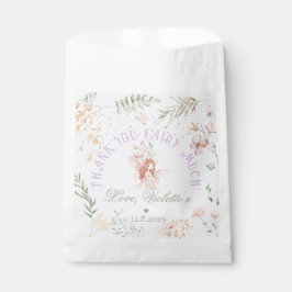 Sacolinha Thank you Fairy Much Fairy 1st Birthday Purple