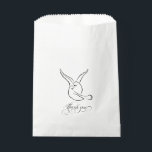 Sacolinha Thank you Love bird favor bags<br><div class="desc">Thank you love bird favor bags</div>