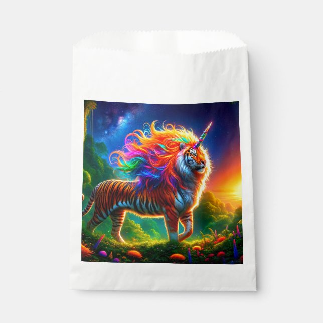 Sacolinha Tiger Unicorn (Frente)