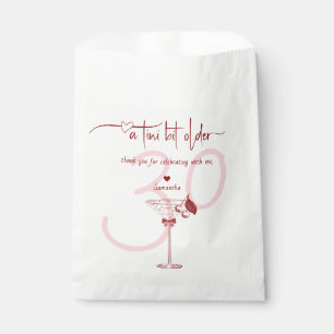 Sacolinha Tini Bit Antigo Arco Moderno Cherry Martini Aniver