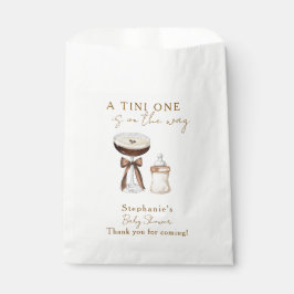 Sacolinha Tini One On Way Espresso Martini Chá de fraldas